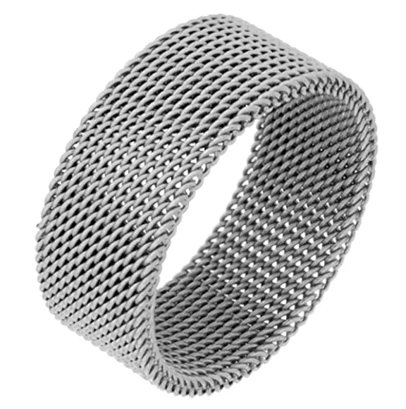 Stainless Ring – T – Mesh